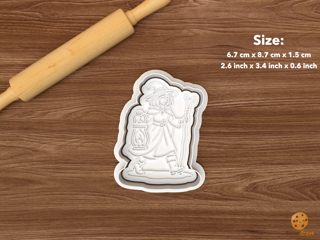 Forest Witch Collection Cookie Cutter Set STL File