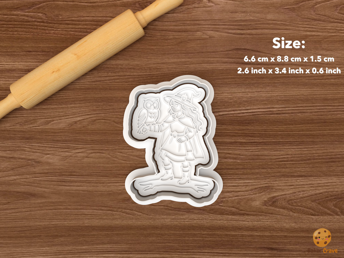 Forest Witch Collection Cookie Cutter Set STL File