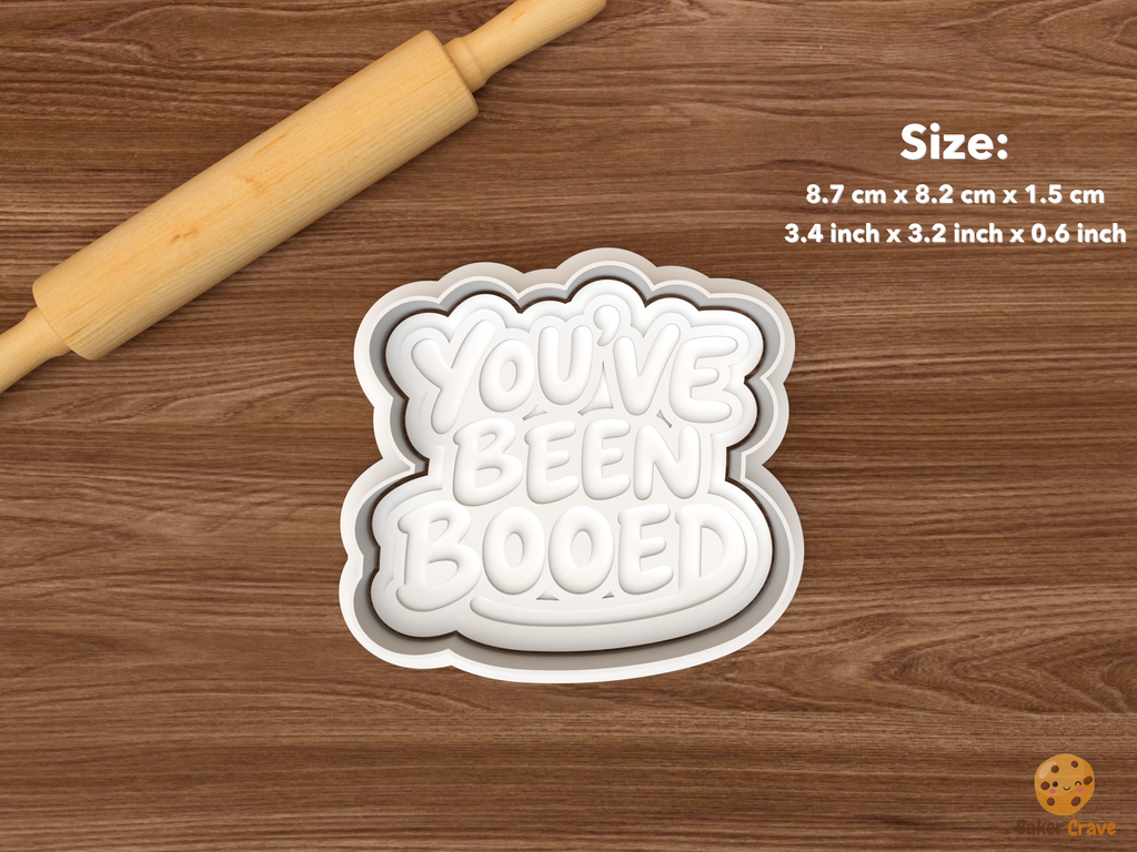 Youve Been BO Oed Cookie Cutter Set STL File