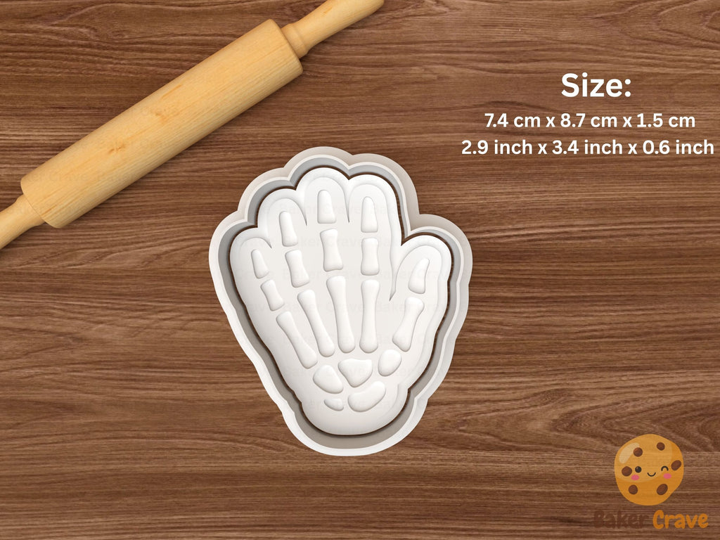 skeleton Cookie Cutter Set STL File - skel5