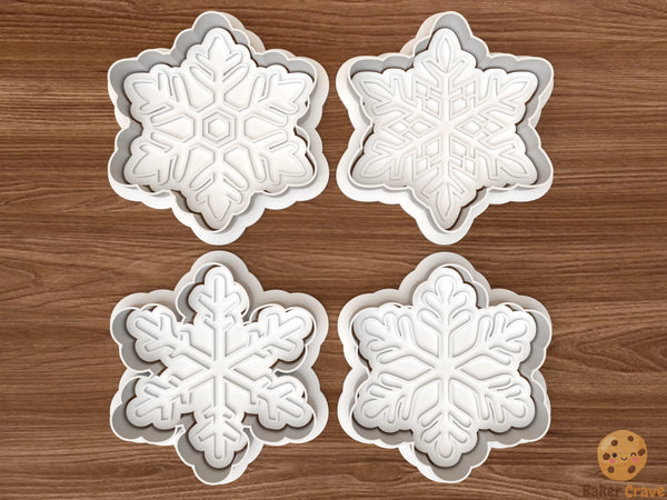 Snowflake Cookie Cutter Set