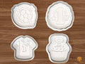 Soccer Birthday Cookie Cutter Set STL File - 01 set main