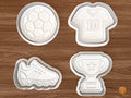 Soccer Cookie Cutter Set STL File - 01 set main