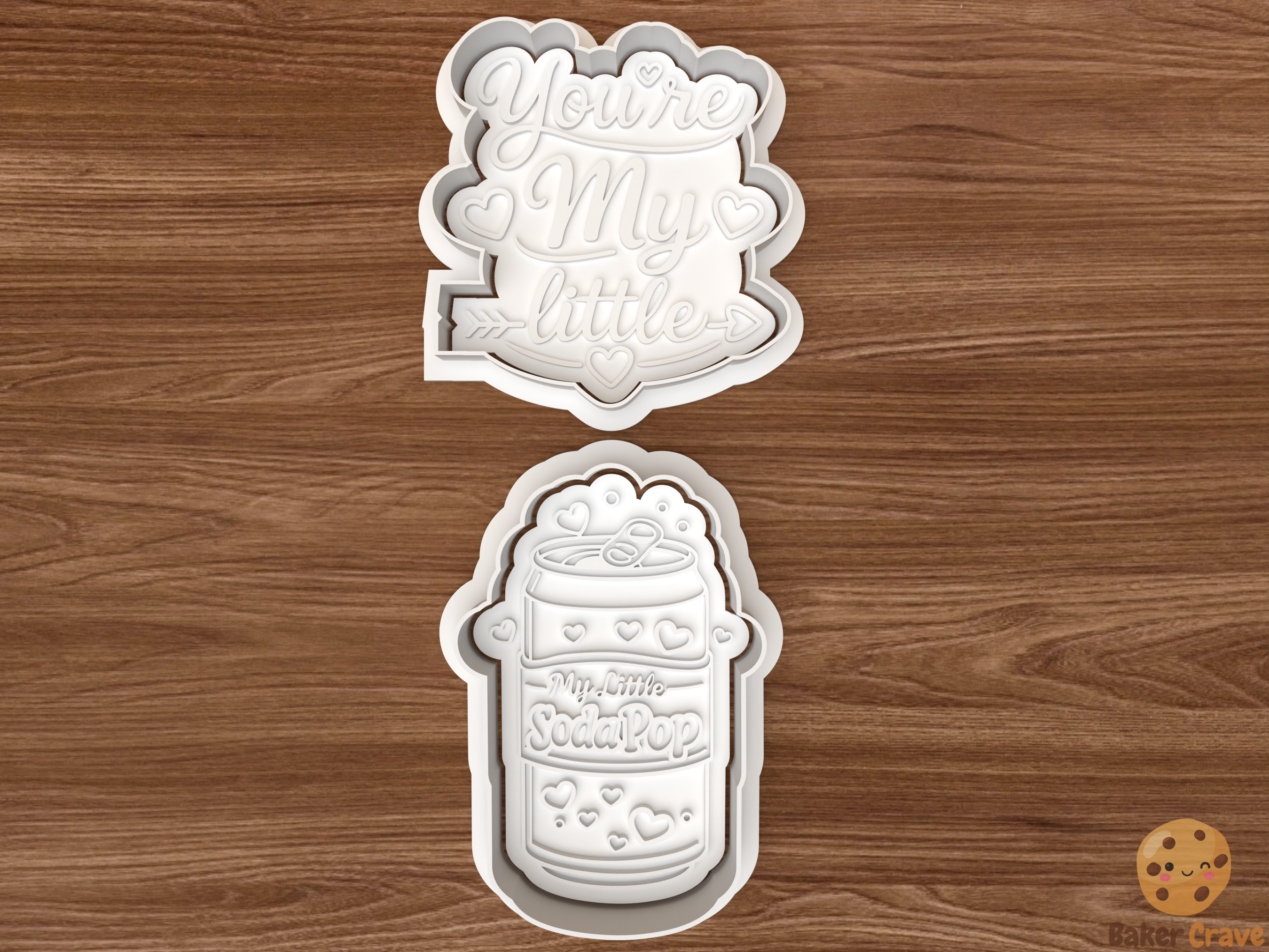 My Little Soda Pop Cookie Cutter Set STL File - soda1