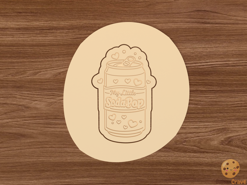My Little Soda Pop Cookie Cutter Set STL File - soda2