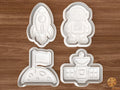Space Cookie Cutter Set STL File - spac1