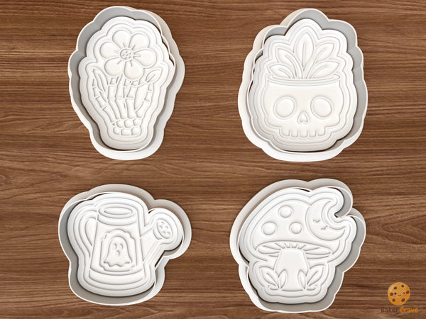 Spooky Garden Cookie Cutter Set