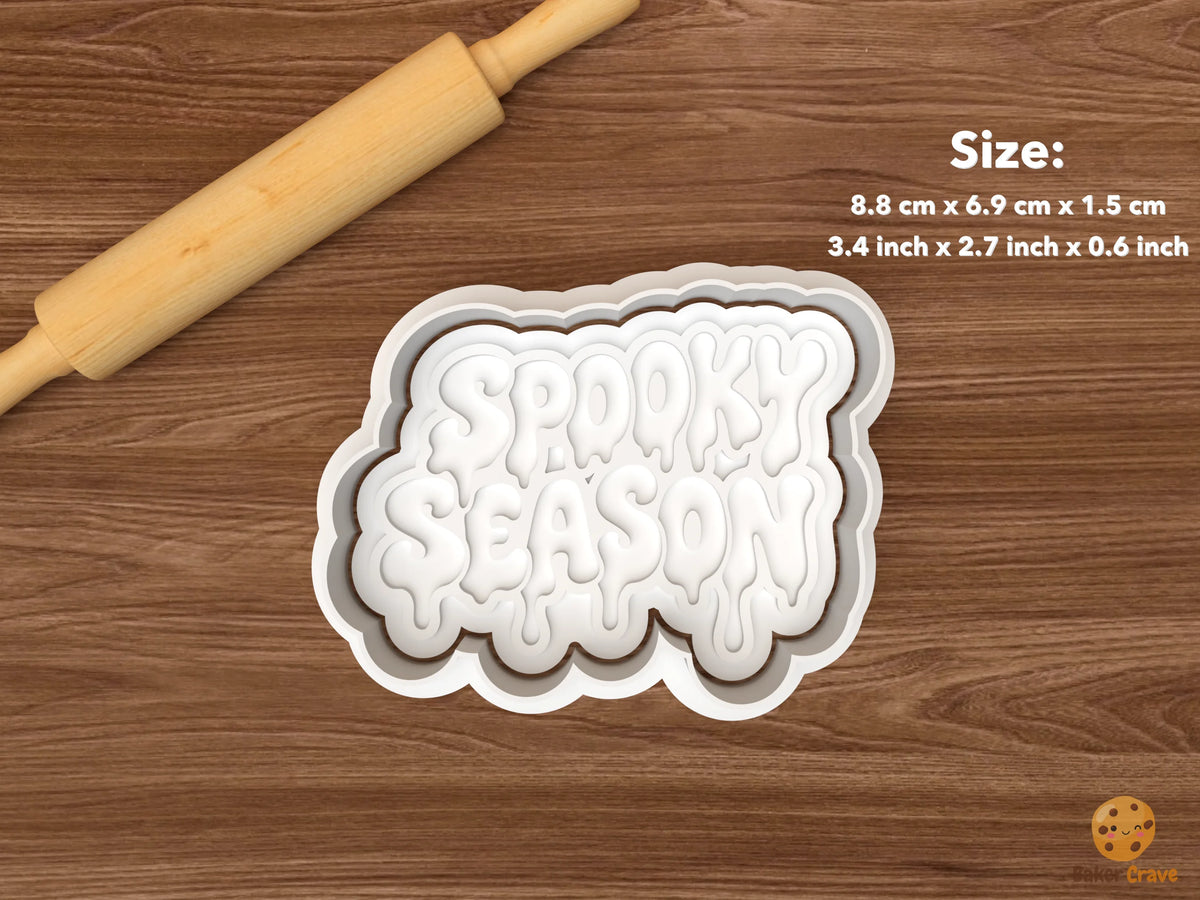 Spooky Season Lettering Cookie Cutter Set