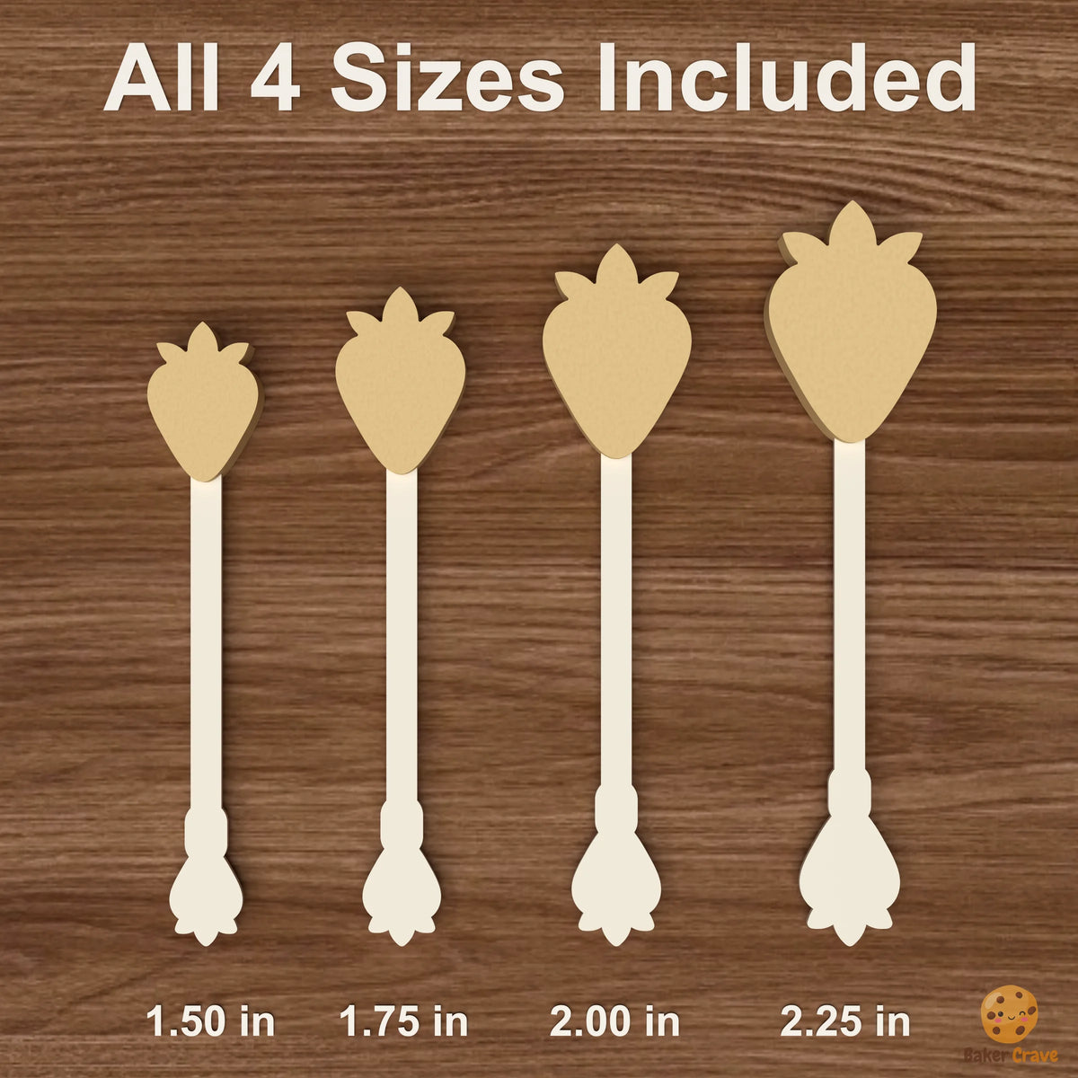 Strawberry Cake Pop Mold STL File