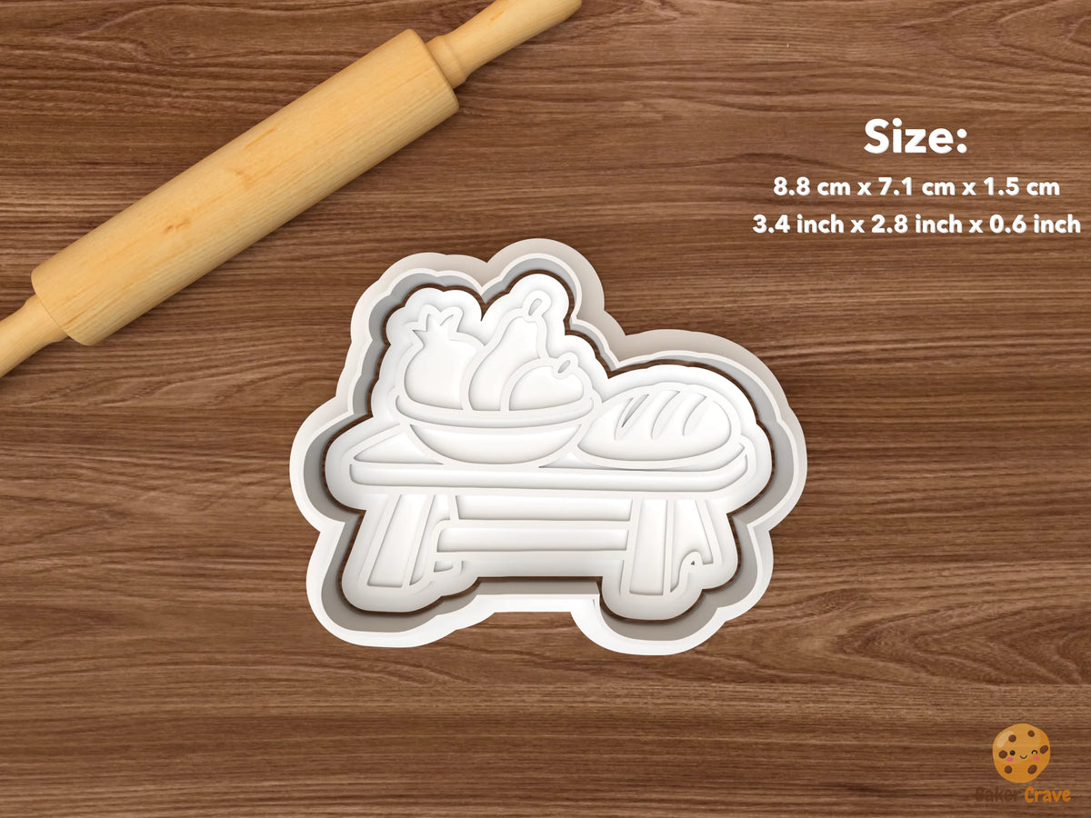 Sukkot Harvest Cookie Cutter Set STL File