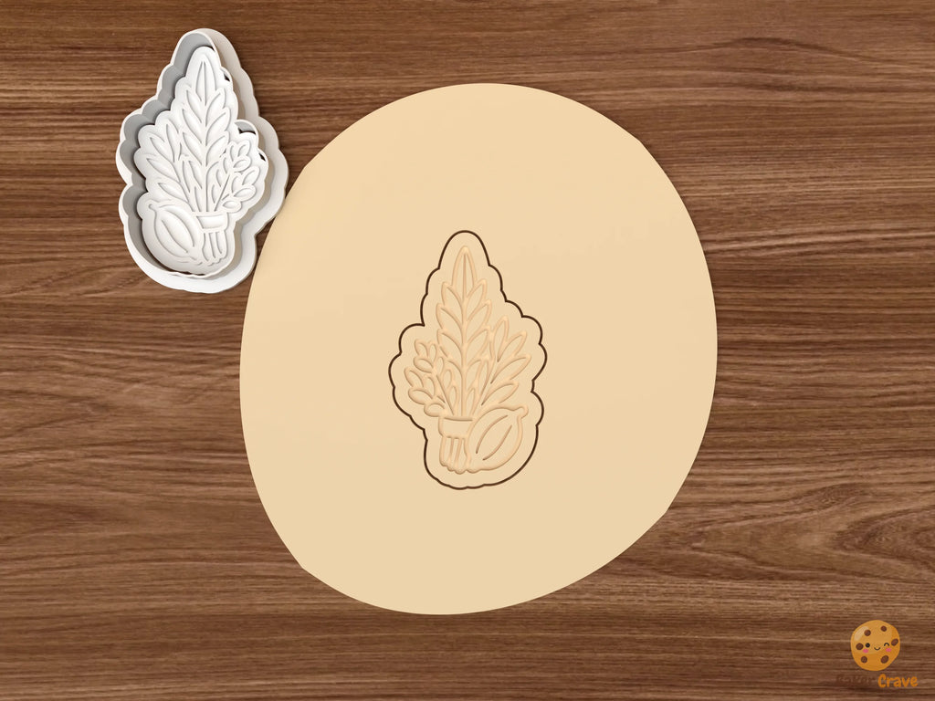 Sukkot Harvest Cookie Cutter Set STL File