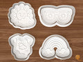 Sunshine Baby Shower Cookie Cutter Set STL File - 01 set main