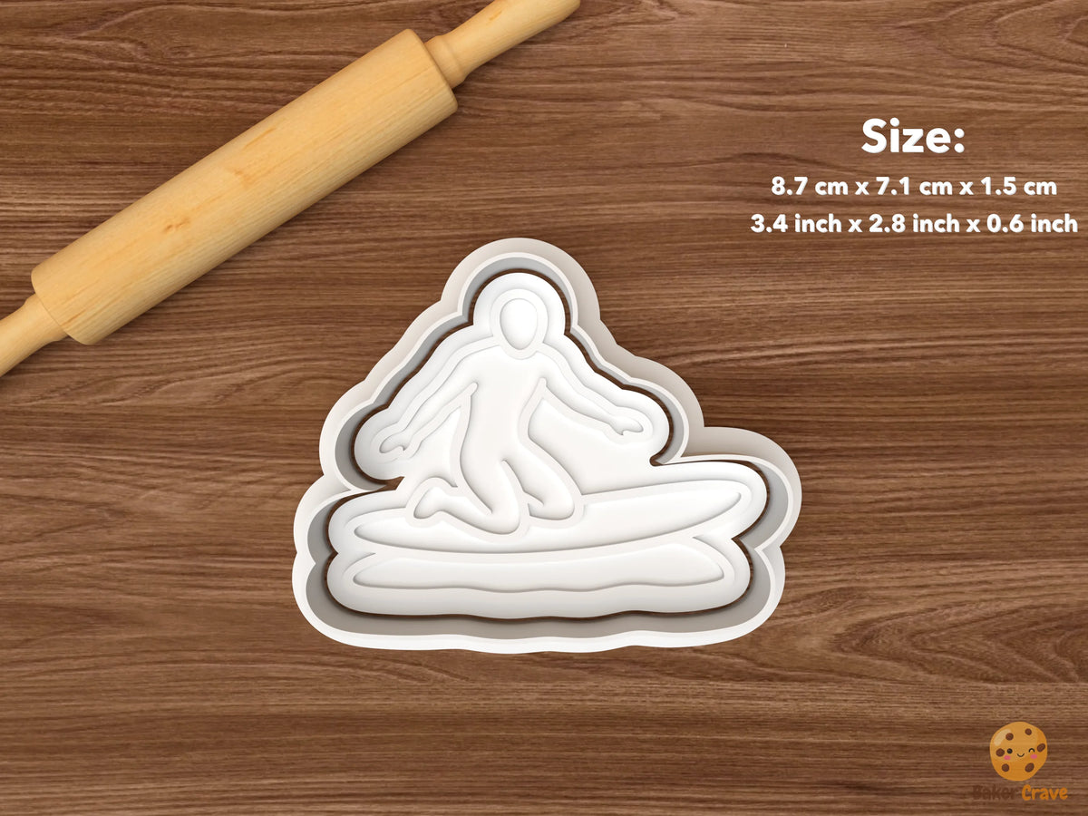 Surfing Cookie Cutter Set