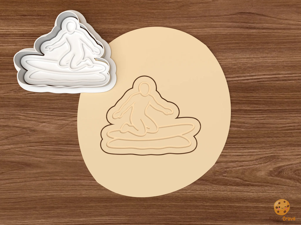 Surfing Cookie Cutter Set STL File