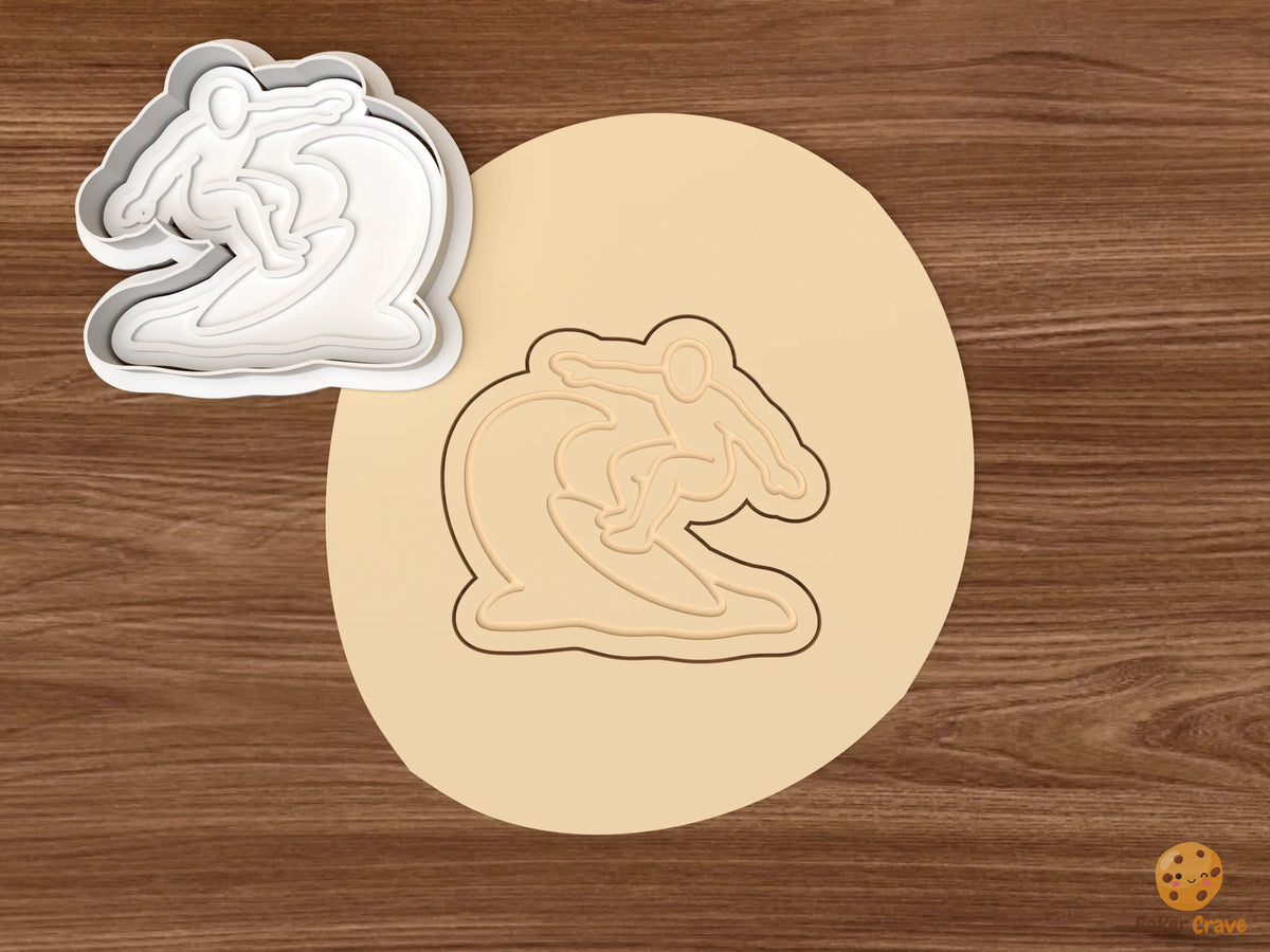 Surfing Cookie Cutter Set