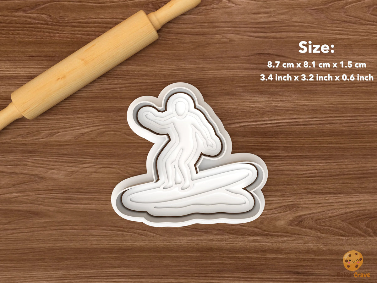 Surfing Cookie Cutter Set