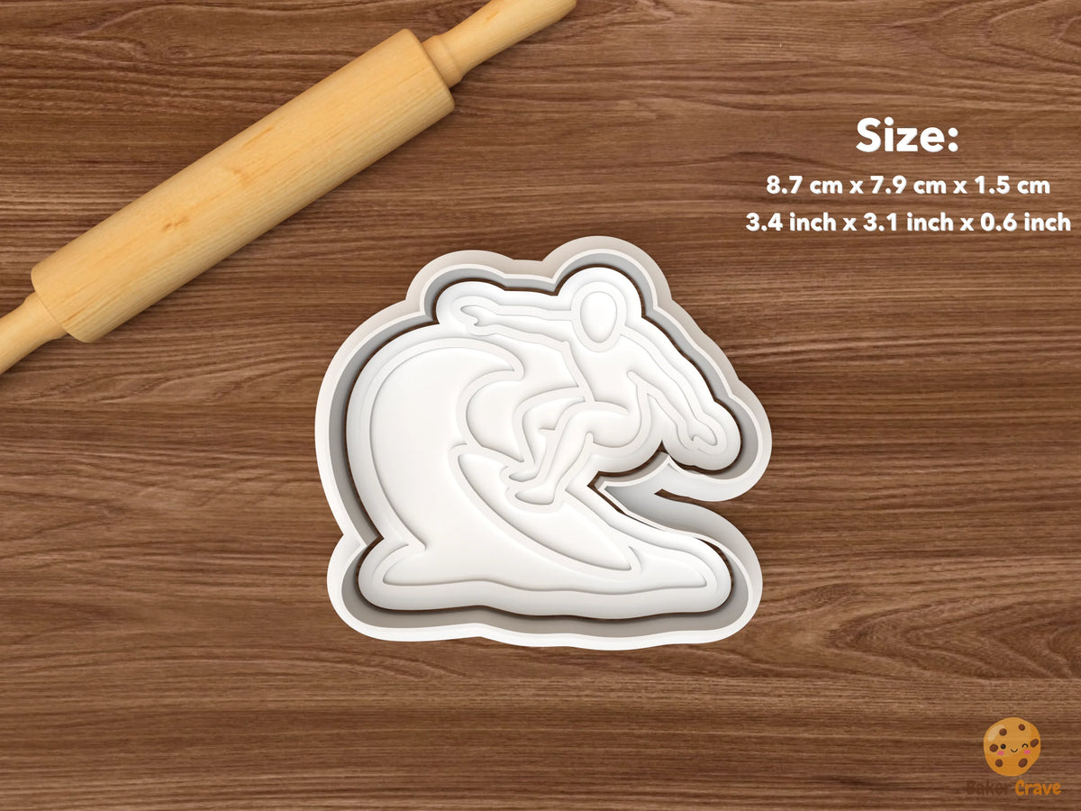 Surfing Cookie Cutter Set