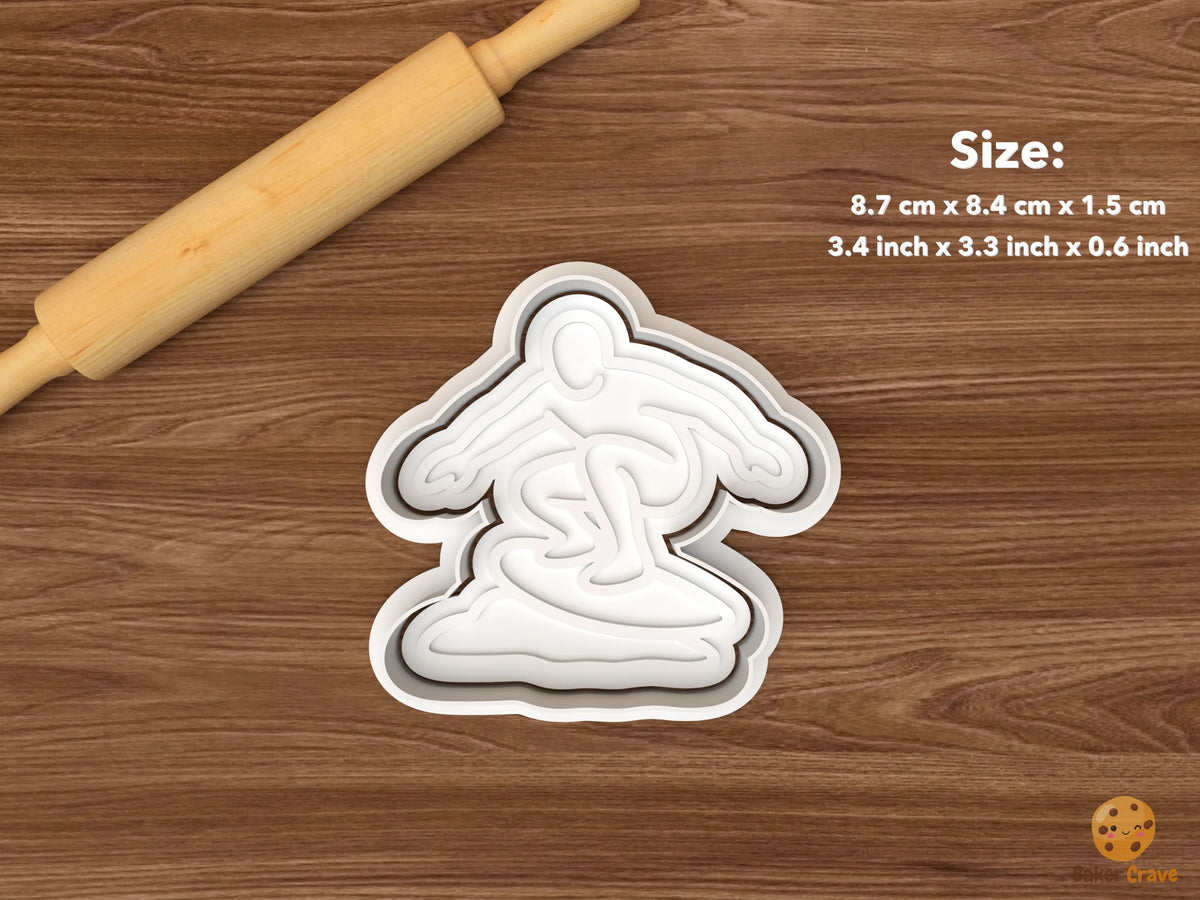 Surfing Cookie Cutter Set