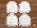 Christmas Sweater Cookie Cutter Set STL File - sweater1