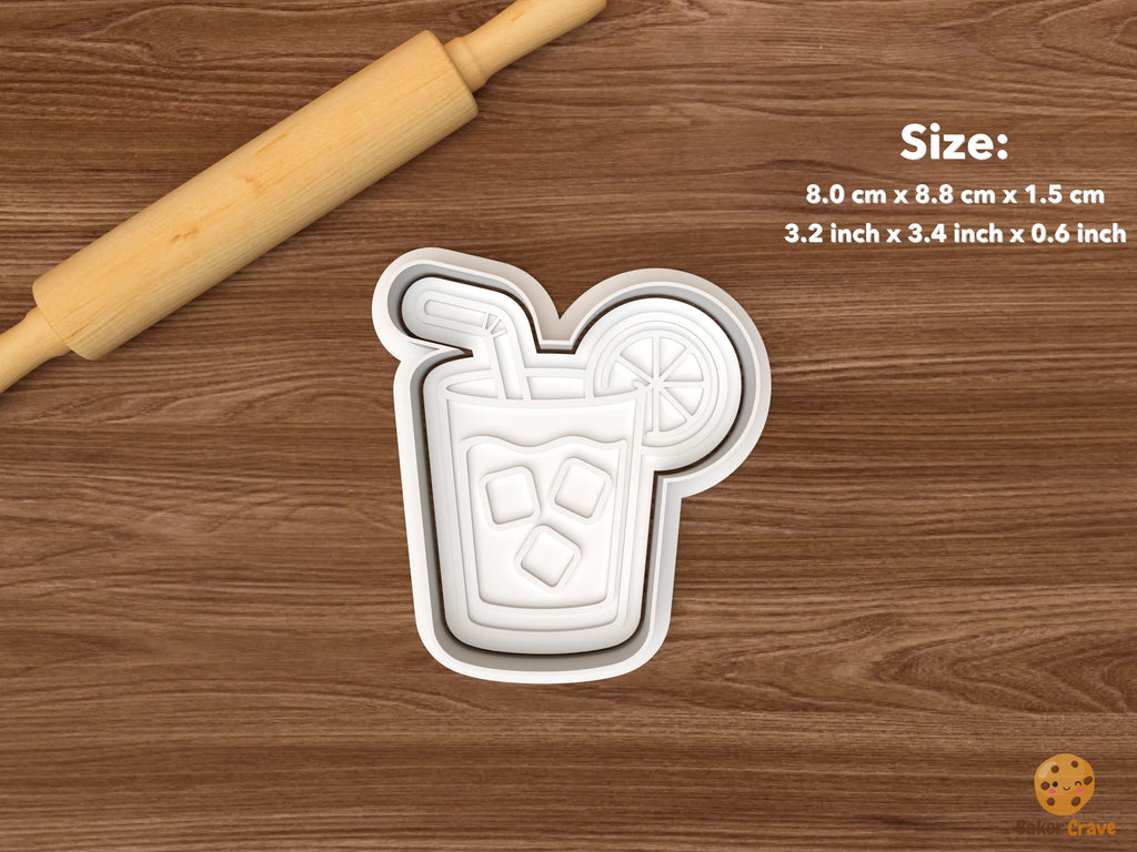 Taco Fiesta Cookie Cutter Set STL File - single fiesta drink