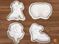 Tango Dance Cookie Cutter Set STL File - 01 set main