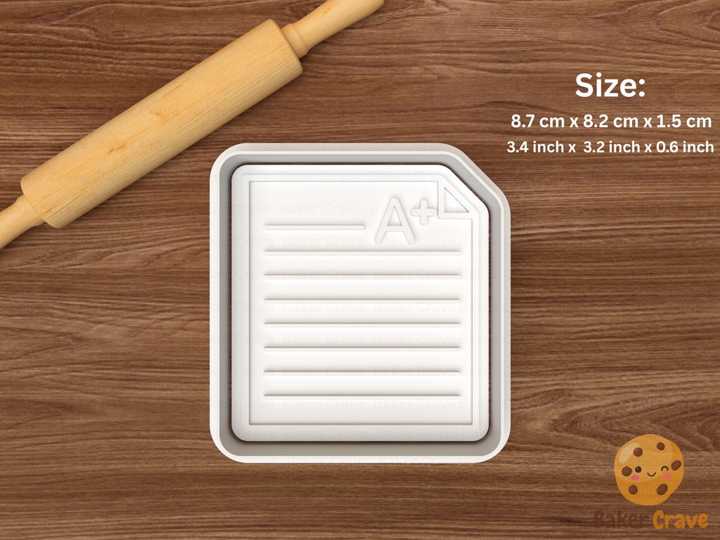 Teacher Cookie Cutter Set STL File - teacher7
