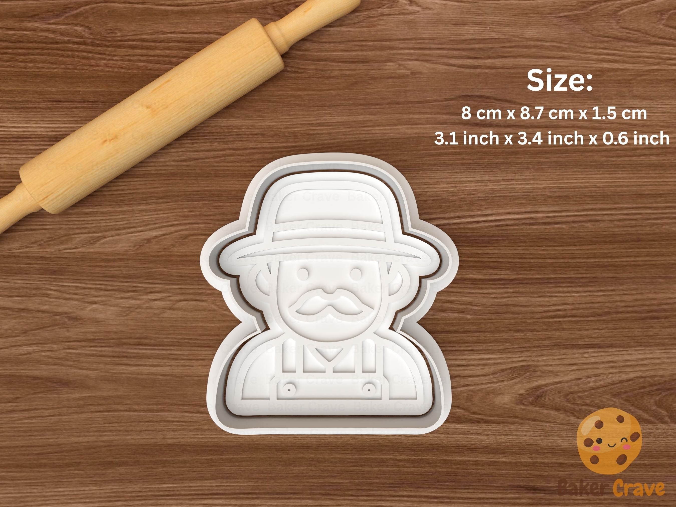 Thanksgiving Cookie Cutter Set STL File - tg5