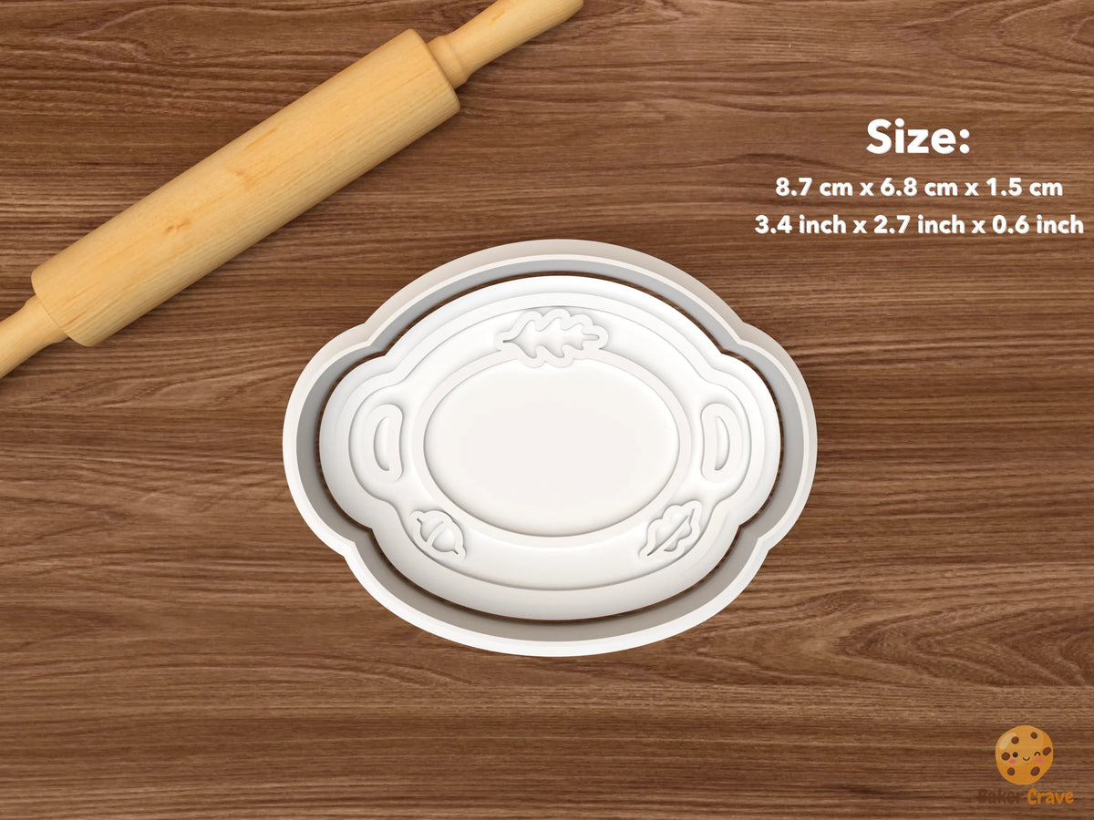 Thanksgiving Hostess Cookie Cutter Set STL File