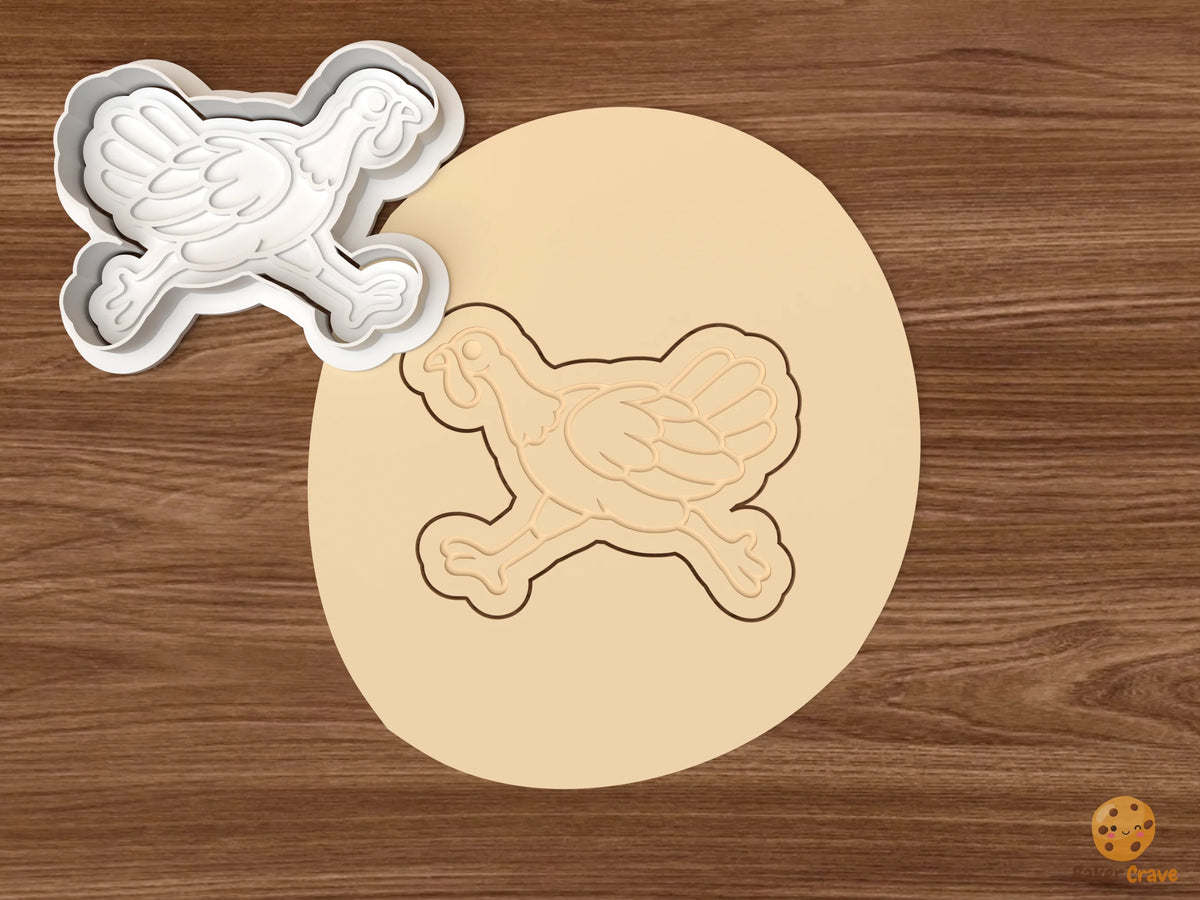 Thanksgiving Turkey Collection Cookie Cutter Set STL File
