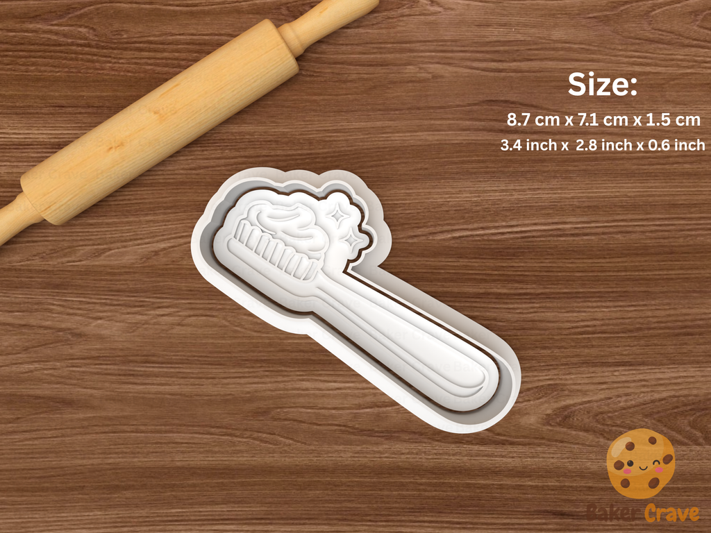 Tooth Cookie Cutter Set STL File - tooth6
