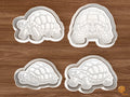 Tortoise Cookie Cutter Set STL File - 01 set main