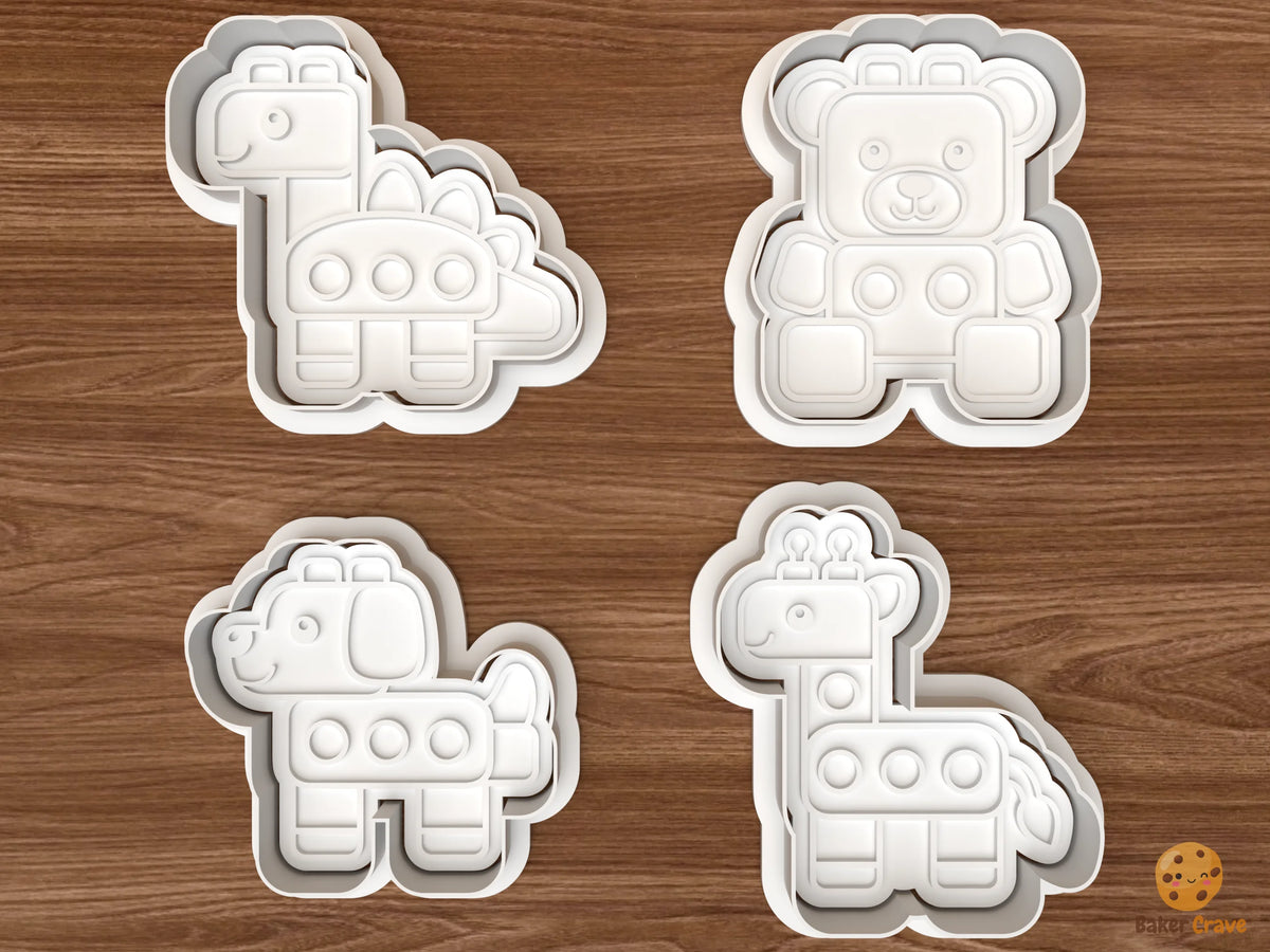 Toy Animals Cookie Cutter Set - 01 set main