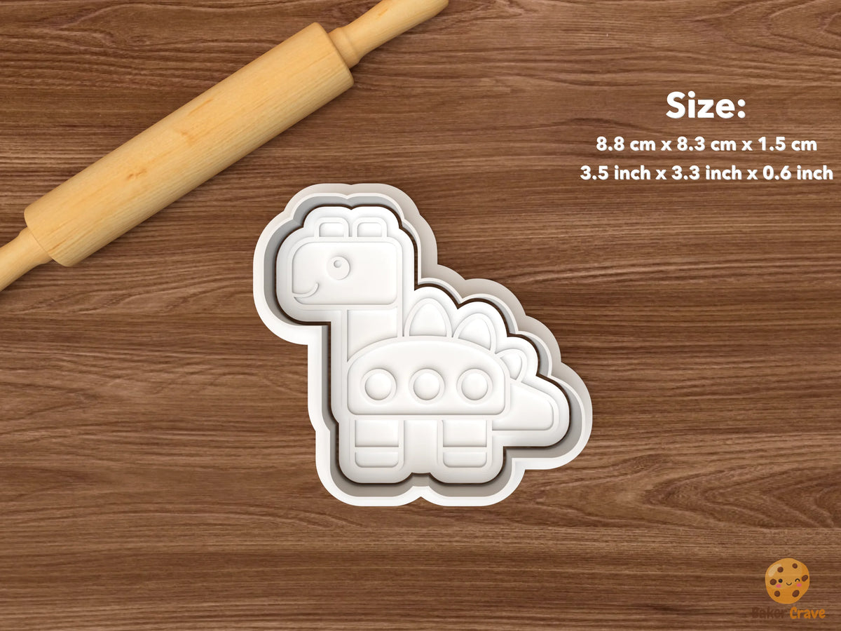 Toy Animals Cookie Cutter Set - single dinosaur