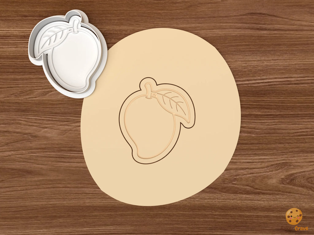 Tropical Fruit Cookie Cutter Set STL File - dough mango