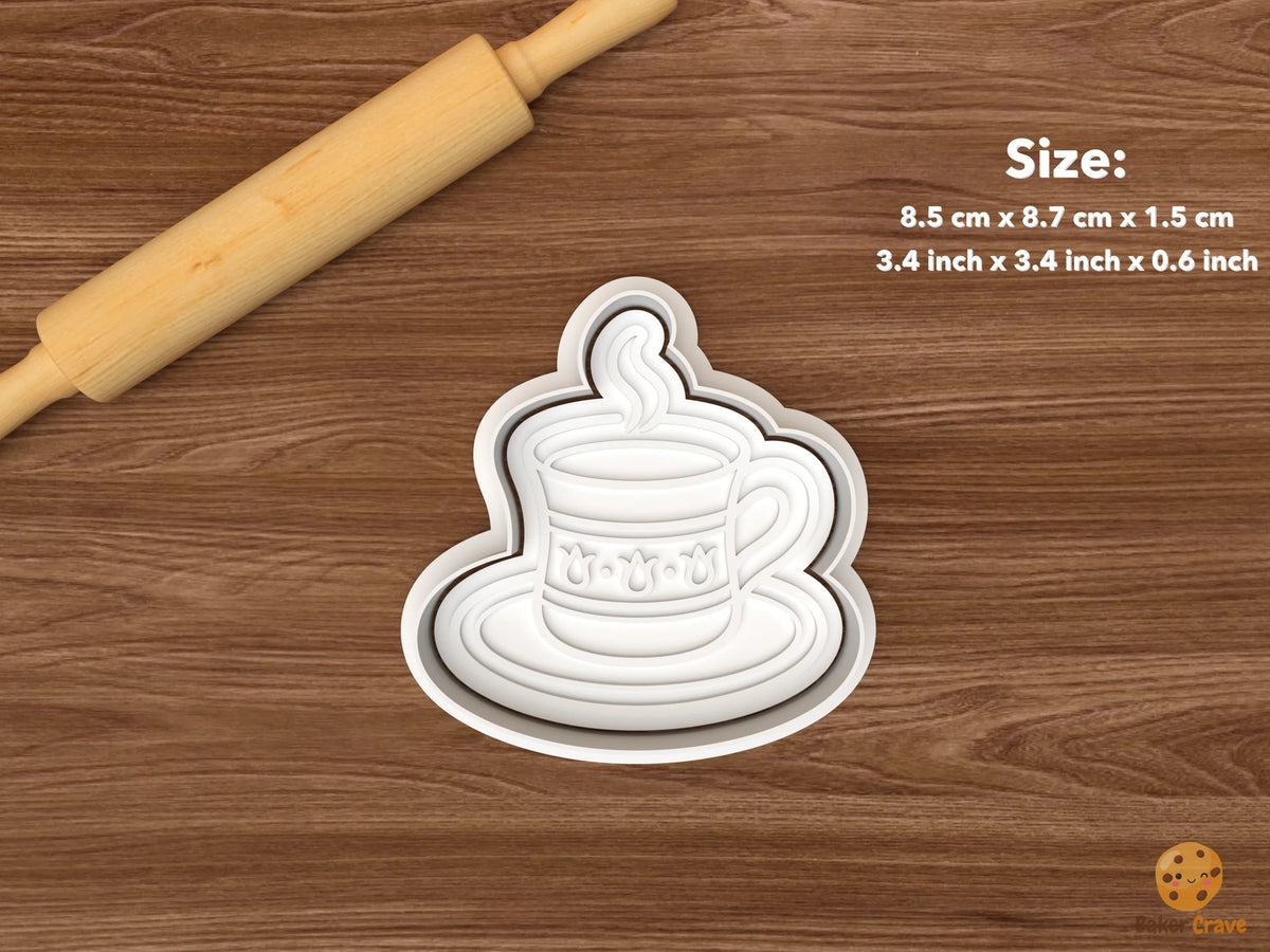 Turkish Coffee Cookie Cutter Set STL File
