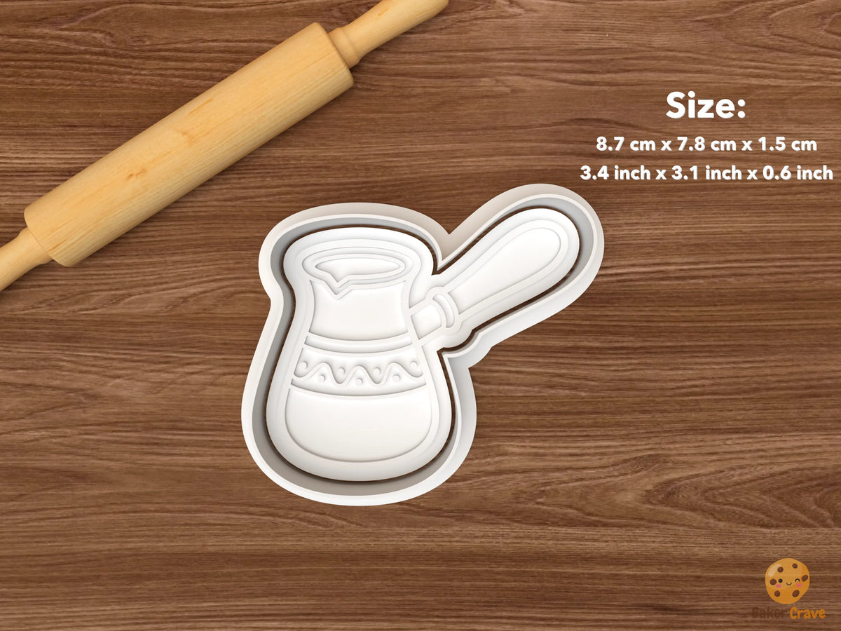 Turkish Coffee Cookie Cutter Set STL File
