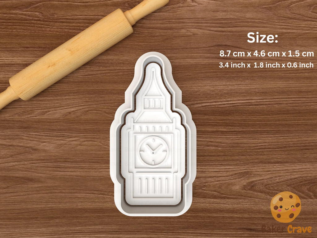 UK culture Cookie Cutter Set STL File - uk7