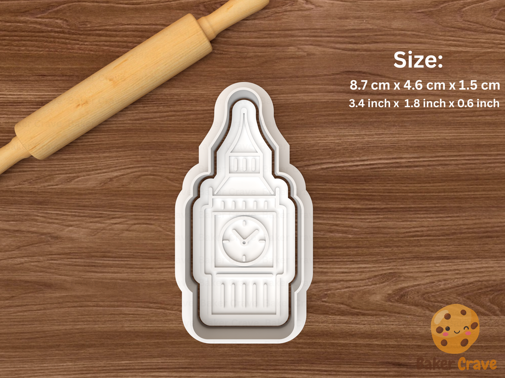 UK culture Cookie Cutter Set STL File - uk7