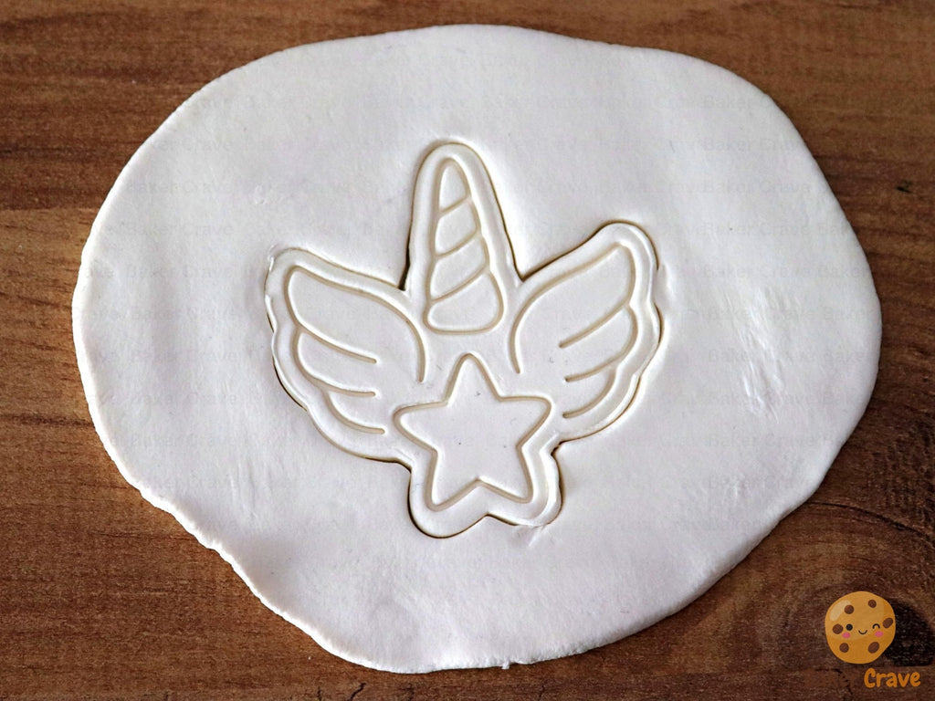 Unicorn Cookie Cutter Set STL File