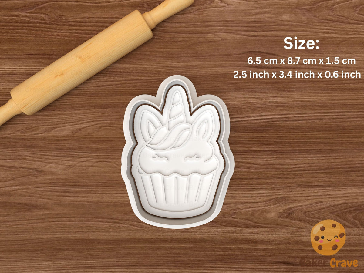 Unicorn Cookie Cutter Set STL File