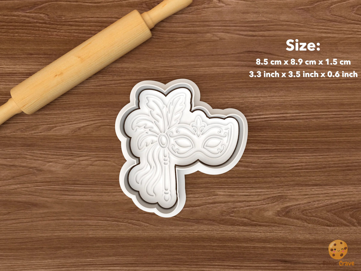Venetian Masquerade Cookie Cutter Set