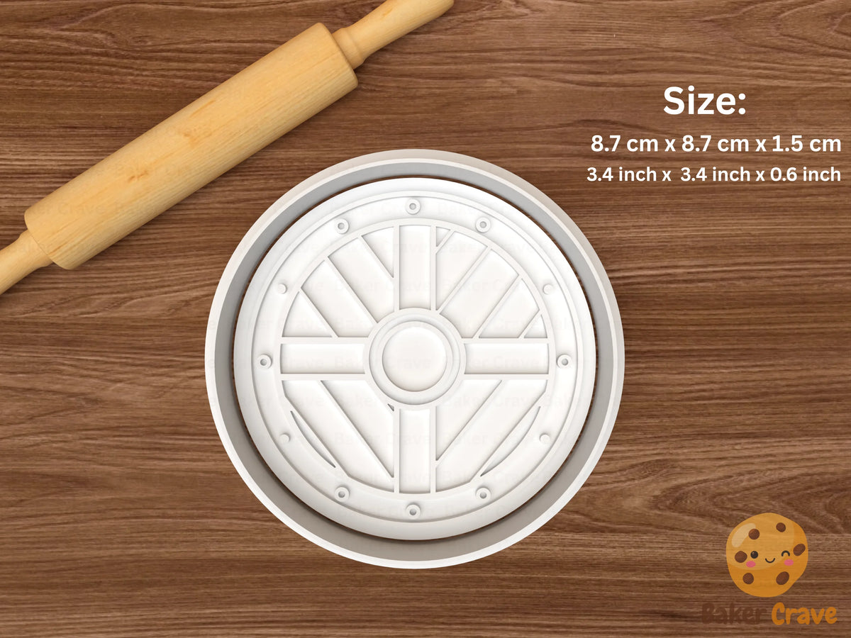 Viking Cookie Cutter Set STL File - viking5f