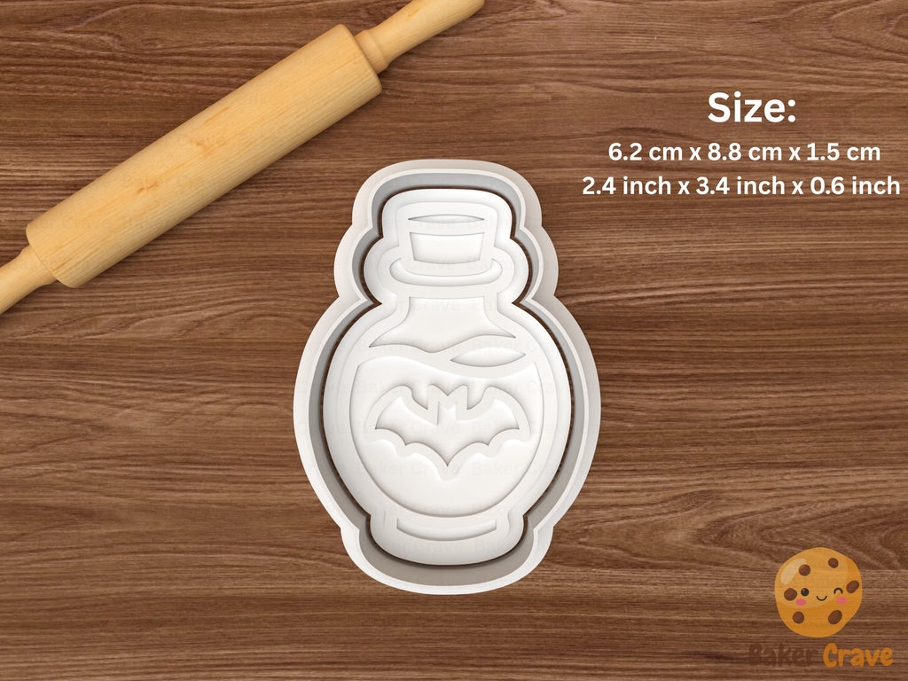 Vampire Cookie Cutter Set STL File - vmp5
