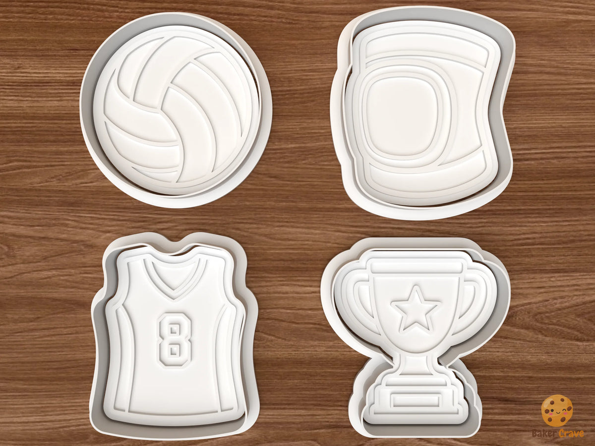 Volleyball Cookie Cutter Set - 01 set main