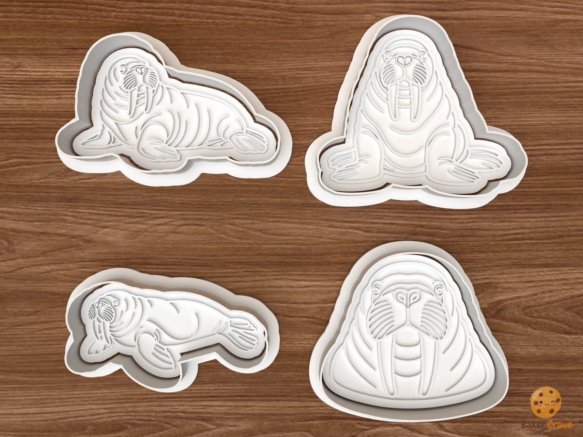 Walrus Cookie Cutter Set - 01 set main