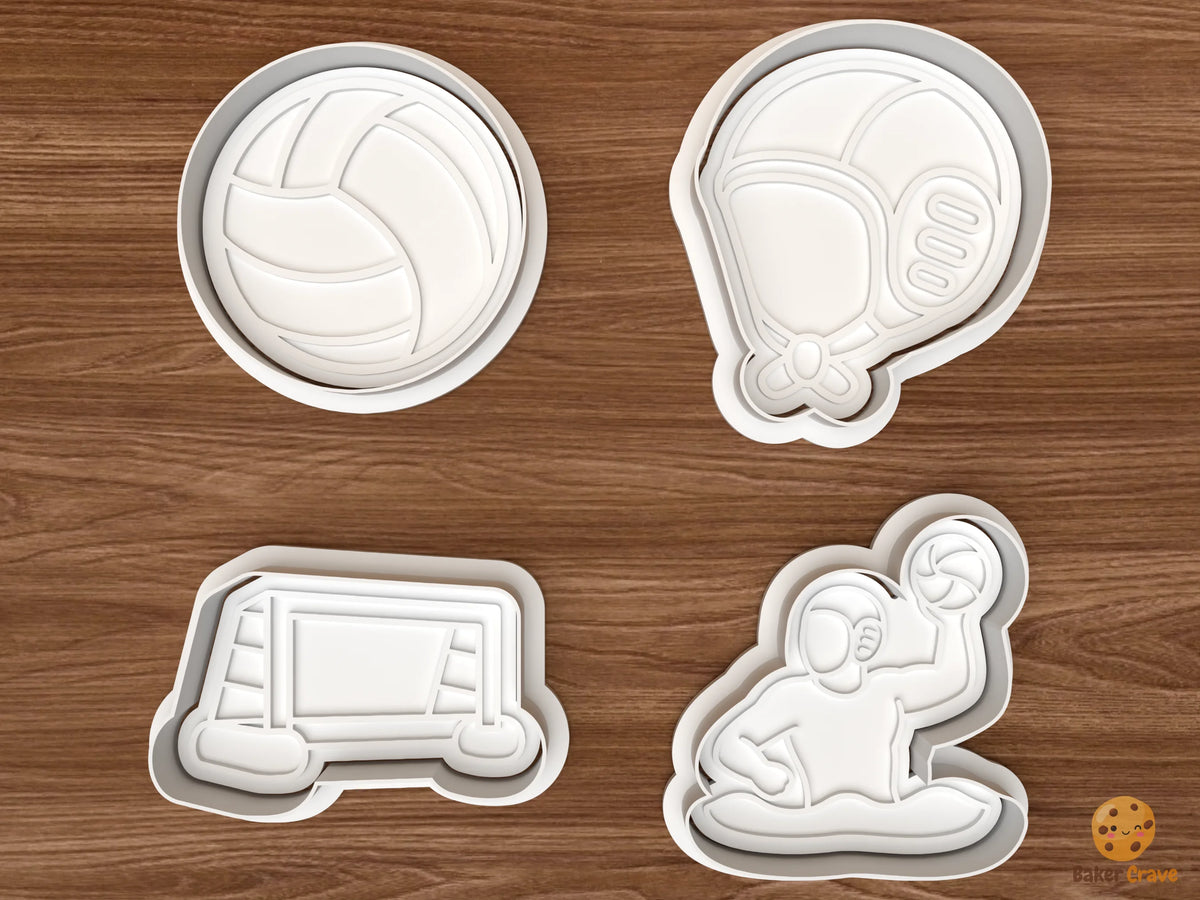 Water Polo Cookie Cutter Set