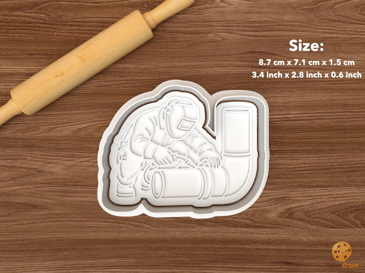 Welder Cookie Cutter Set - single pipe welding
