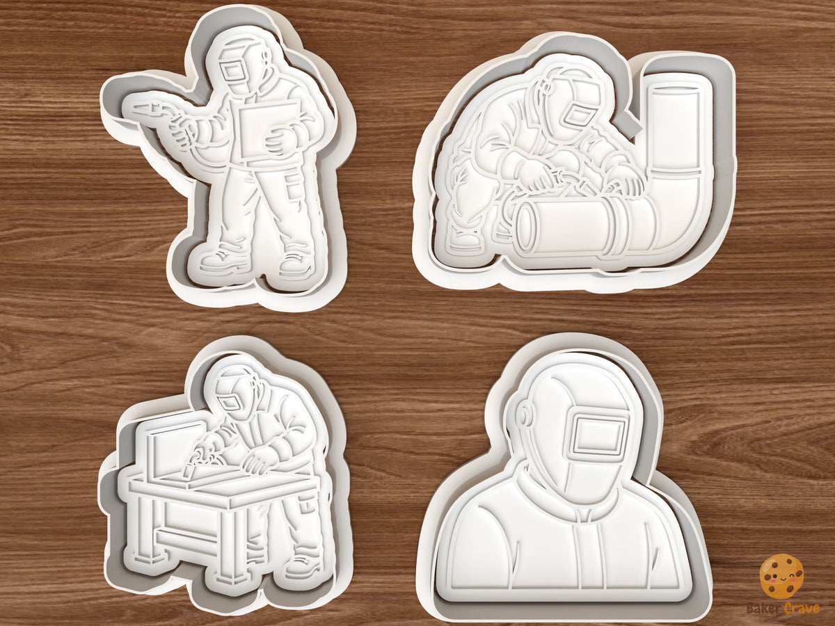 Welder Cookie Cutter Set - 01 set main