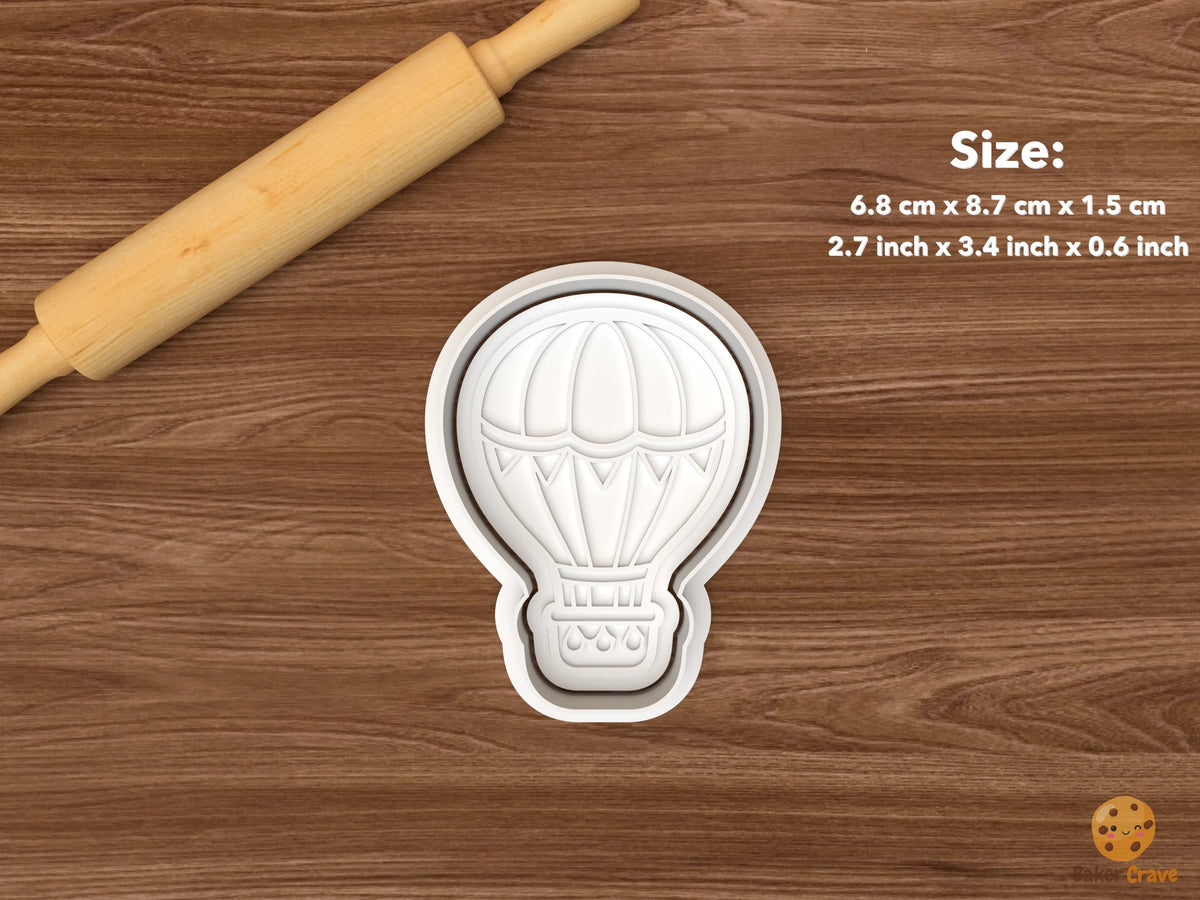 Whimsical Adventure Cookie Cutter Set - single hot air balloon
