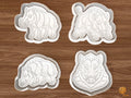 Wild Boar Cookie Cutter Set STL File - 01 set main